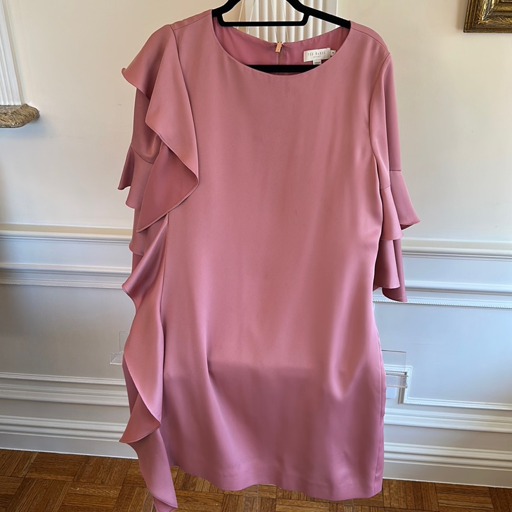 Ted Baker Ruffle Sleeve Dress
